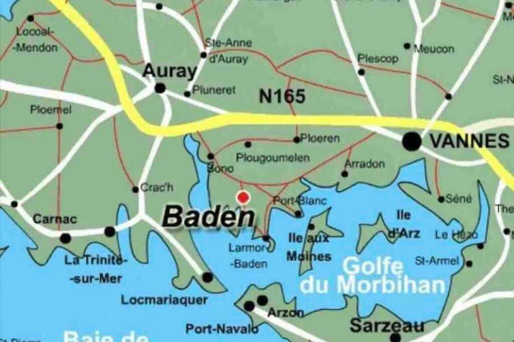 Maison Baden - Golfe Du Morbihan מראה חיצוני תמונה